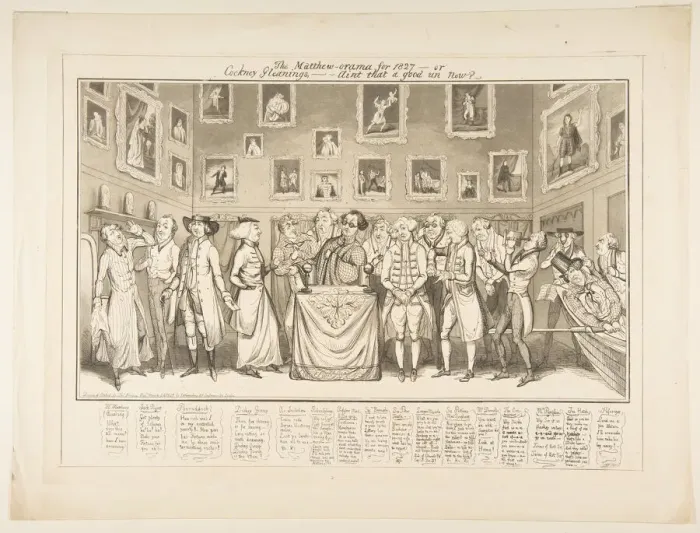 Framed Print : The Matthew-orama for 1827-or Cockney Gleanings, -Aint that a good un now?, March 26, 1827 Framed Print : The Matthew-orama for 1827-or Cockney Gleanings, -Aint that a good un now?, March 26, 1827
