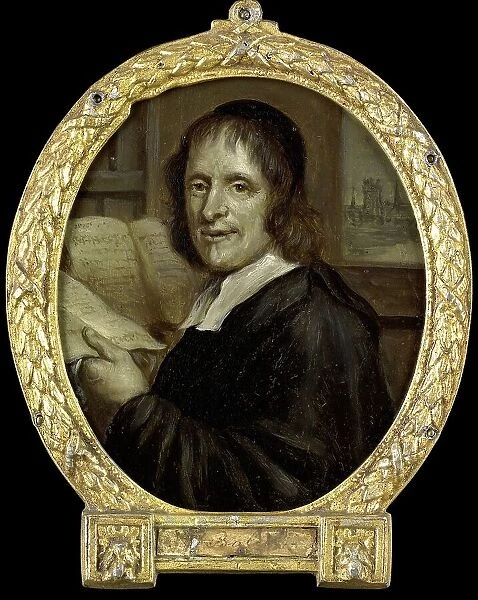 Matthijs Balen Jansz (1611-91), poet and chronicler of Dordrecht, 1732-1771. Creator: Jan Maurits Quinkhard