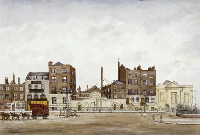 Framed Print : Maudsley, Sons and Field, engineers, 108 Westminster Bridge Road, Lambeth, London, c1840 Framed Print : Maudsley, Sons and Field, engineers, 108 Westminster Bridge Road, Lambeth, London, c1840