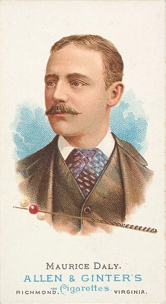Maurice Daly, Billiard Player, from World's Champions, Series 1 (N28) for Allen &