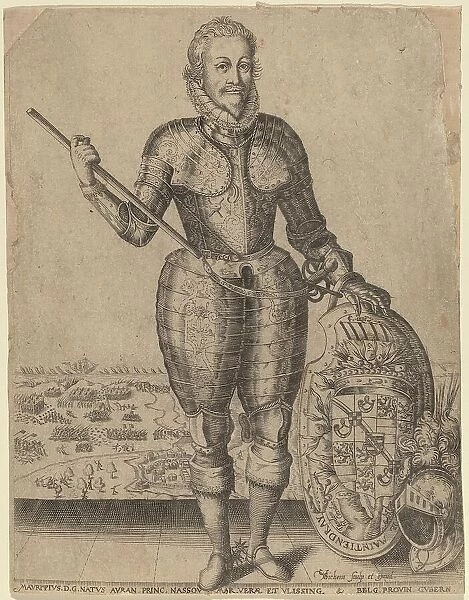 Maurice of Nassau, Prince of Orange. Creator: Christoffel van Sichem I