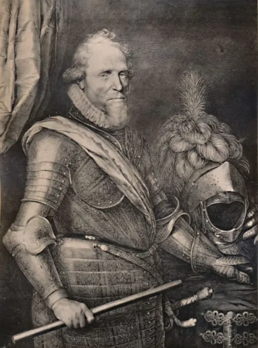 Framed Print : Maurice of Nassau, Prince of Orange, early 17th century (1894). Artist: Jan Muller Framed Print : Maurice of Nassau, Prince of Orange, early 17th century (1894). Artist: Jan Muller