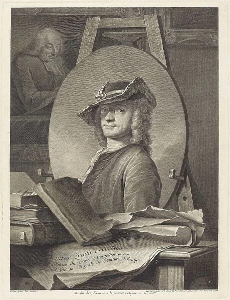 Maurice Quentin de la Tour, 1772. Creator: Georg Friedrich Schmidt