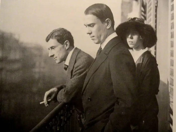Framed Print : Maurice Ravel, Vaslav Nijinsky, Bronislava Nijinska in Paris, 1914. Artist: Anonymous Framed Print : Maurice Ravel, Vaslav Nijinsky, Bronislava Nijinska in Paris, 1914. Artist: Anonymous