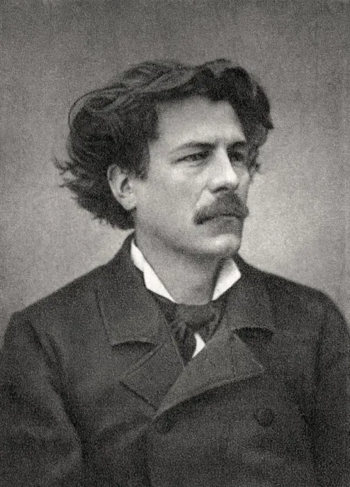 Framed Print : Maurice Rollinat, French poet, 1888 Framed Print : Maurice Rollinat, French poet, 1888