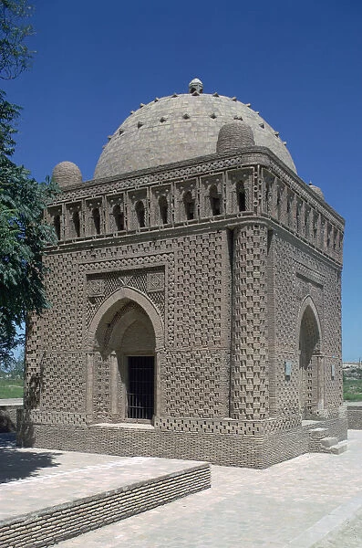 Mausoleum of Ismail Samani in Samarkand, 9th century