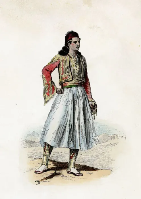 Framed Print : Mavromichalis Demetrius, Prince of Greece, engraving from 1870 Framed Print : Mavromichalis Demetrius, Prince of Greece, engraving from 1870