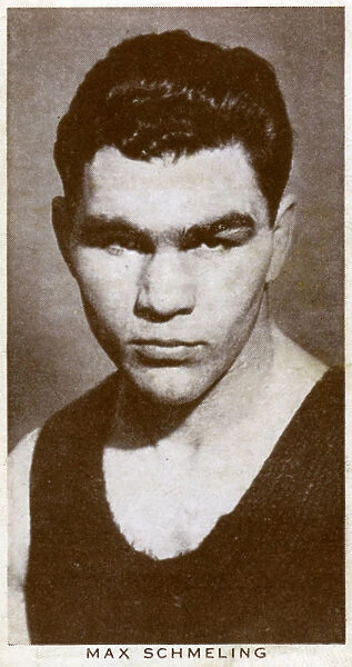 Max Schmeling, German boxer, 1938