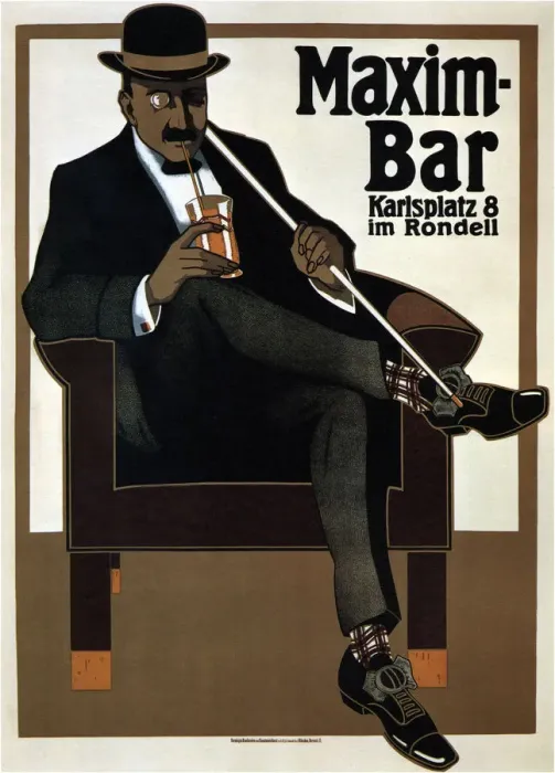 Framed Print : Maxim Bar, 1907. Artist: Erdt, Hans Rudi (1883-1925) Framed Print : Maxim Bar, 1907. Artist: Erdt, Hans Rudi (1883-1925)