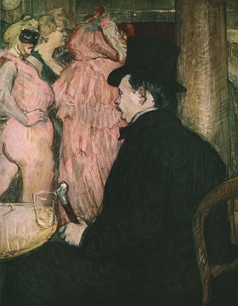 Maxime Dethomas, 1896, (1952). Creator: Henri de Toulouse-Lautrec