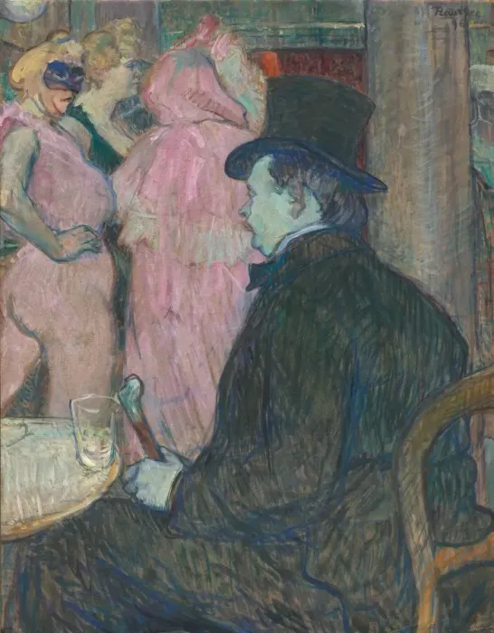 Framed Print : Maxime Dethomas, 1896. Creator: Henri de Toulouse-Lautrec Framed Print : Maxime Dethomas, 1896. Creator: Henri de Toulouse-Lautrec