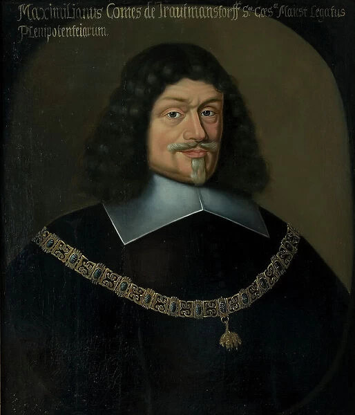 Maximilian von Trautmansdorff, 1584-1650, Count, c17th century. Creator: Anon