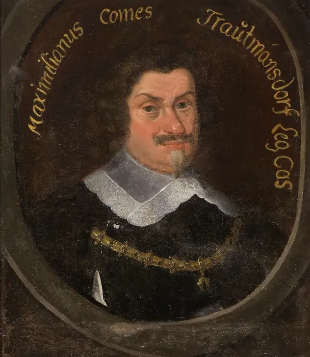 Framed Print : Maximilian von Trauttmansdorff und Weinsberg, 1584-1650, c17th century. Creator: Anon Framed Print : Maximilian von Trauttmansdorff und Weinsberg, 1584-1650, c17th century. Creator: Anon