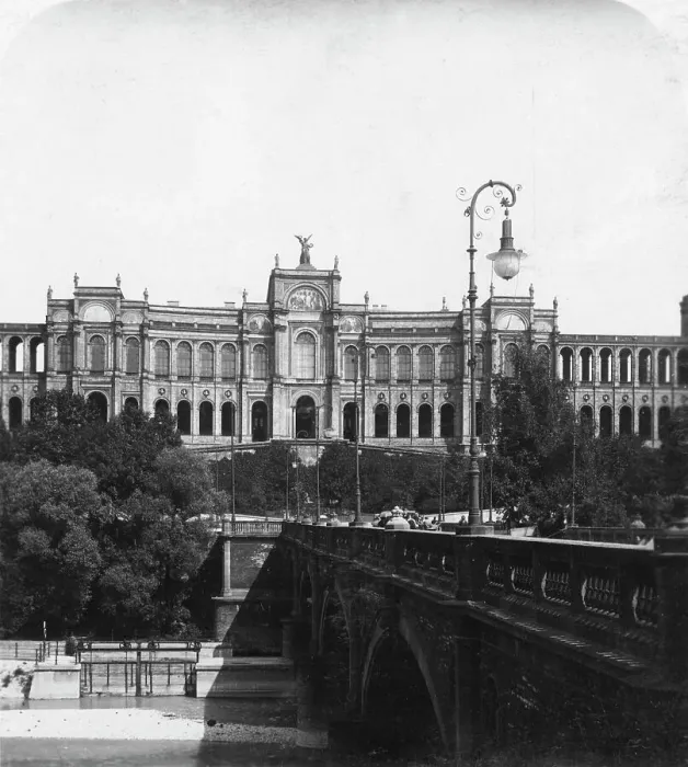 Framed Print : The Maximilianeum, Munich, Germany, c1900. Artist: Wurthle & Sons Framed Print : The Maximilianeum, Munich, Germany, c1900. Artist: Wurthle & Sons