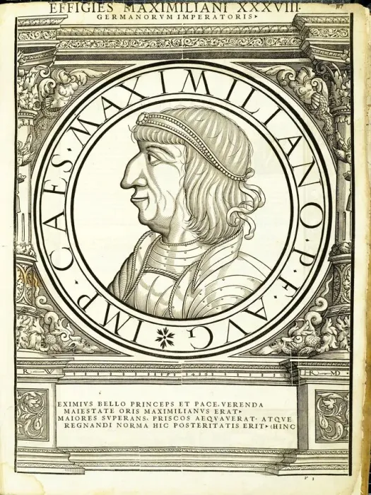 Framed Print : Maximilianus (1459 - 1519), 1559 Framed Print : Maximilianus (1459 - 1519), 1559