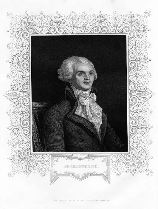 Framed Print : Maximilien Robespierre, one of the leaders of the French Revolution, 19th century. Artist: W H Moll Framed Print : Maximilien Robespierre, one of the leaders of the French Revolution, 19th century. Artist: W H Moll