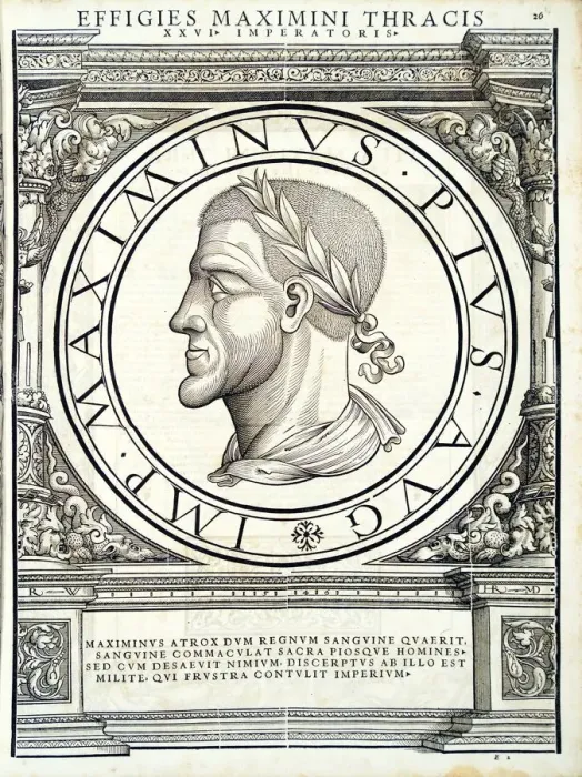 Framed Print : Maximus Thrax (173 - 238), 1559 Framed Print : Maximus Thrax (173 - 238), 1559