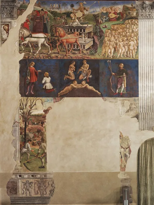 Framed Print : May, 1469-1470. Creator: Francesco del Cossa (1436-1478) Framed Print : May, 1469-1470. Creator: Francesco del Cossa (1436-1478)
