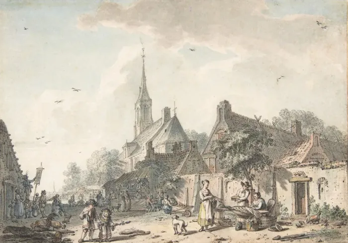 Framed Print : May, 1772. Creator: Hendrik Meijer Framed Print : May, 1772. Creator: Hendrik Meijer