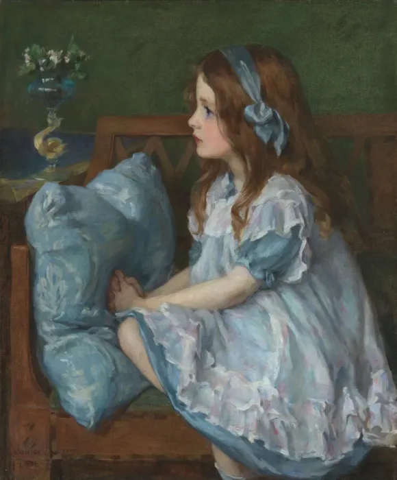 Framed Print : May Flowers, 1911. Creator: Louise Cox Framed Print : May Flowers, 1911. Creator: Louise Cox