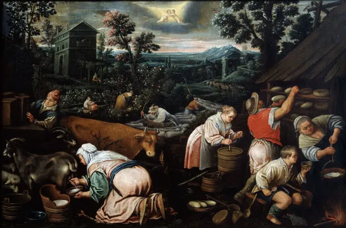 Framed Print : May (from the series The Seasons ), late 16th or early 17th century. Artist: Leandro Bassano Framed Print : May (from the series The Seasons ), late 16th or early 17th century. Artist: Leandro Bassano