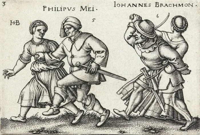 Framed Print : May and June, between 1546 and 1547. Creator: Sebald Beham Framed Print : May and June, between 1546 and 1547. Creator: Sebald Beham