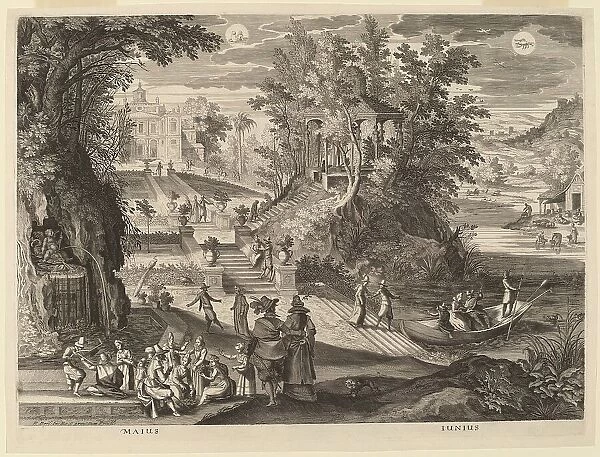 May and June, 1615. Creator: Aegidius Sadeler II