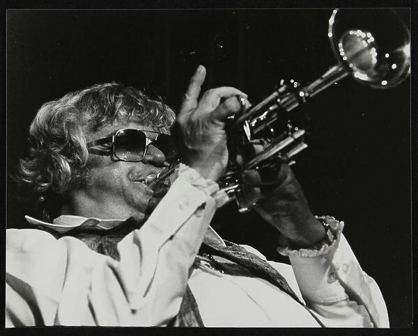 Maynard Ferguson playing the trumpet. Artist: Denis Williams