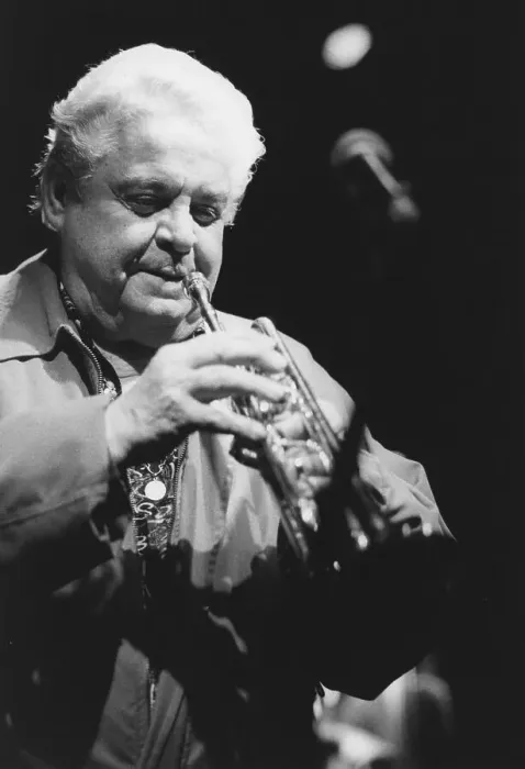 Framed Print : Maynard Ferguson, Ronnie Scott's, London 1998. Creator: Brian Foskett Framed Print : Maynard Ferguson, Ronnie Scott's, London 1998. Creator: Brian Foskett