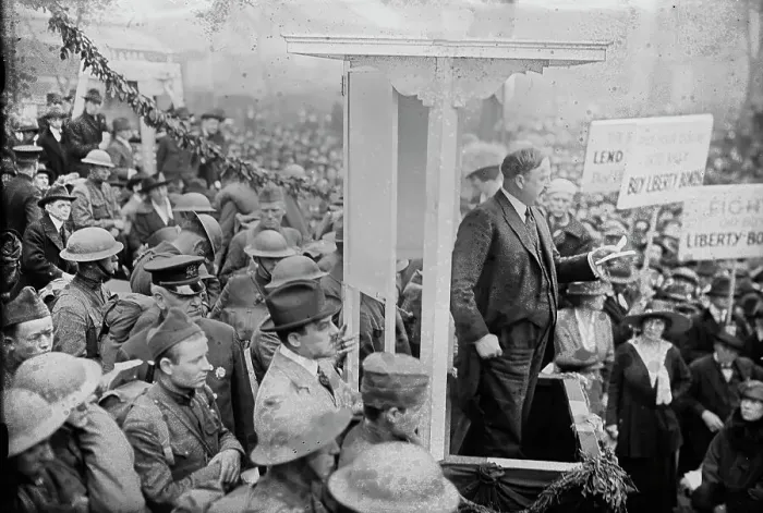 Framed Print : Mayor Hylan, 1918. Creator: Bain News Service Framed Print : Mayor Hylan, 1918. Creator: Bain News Service