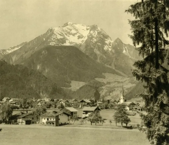 Framed Print : Mayrhofen, Zillertal, Austria, c1935. Creator: Unknown Framed Print : Mayrhofen, Zillertal, Austria, c1935. Creator: Unknown