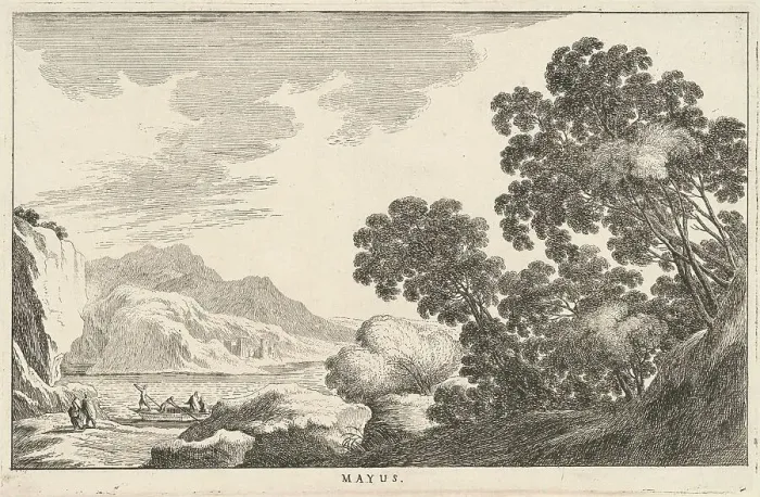 Framed Print : Mayus (May), late 17th century. Creator: Lodovico Mattioli Framed Print : Mayus (May), late 17th century. Creator: Lodovico Mattioli