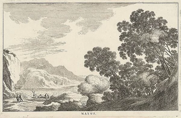 Mayus (May), late 17th century. Creator: Lodovico Mattioli