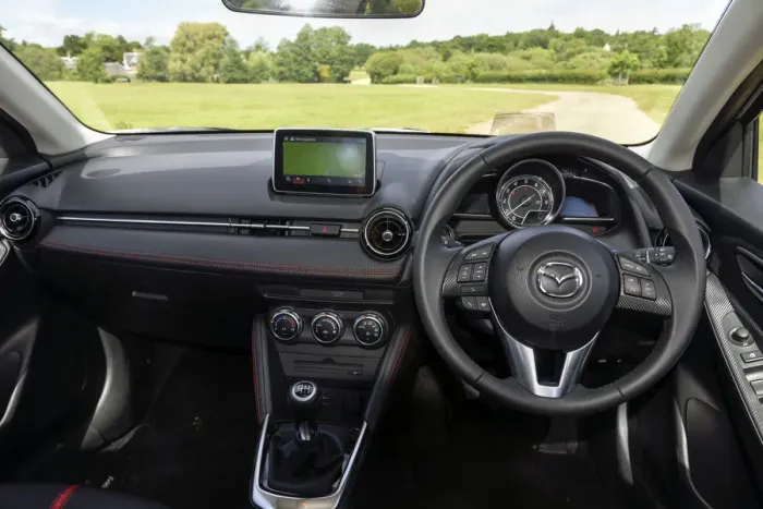 Framed Print : Mazda 2 Sport Nav 2015. Creator: Unknown Framed Print : Mazda 2 Sport Nav 2015. Creator: Unknown