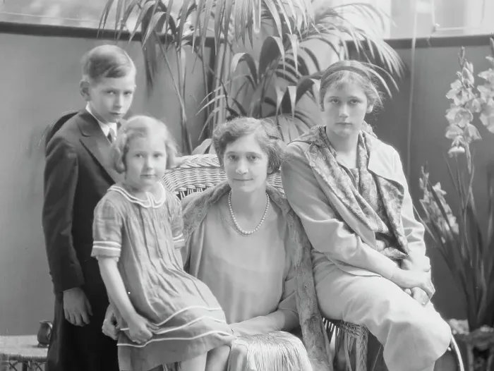Framed Print : McCormick, Medill, family of, portrait photograph, 1927 May 8. Creator: Arnold Genthe Framed Print : McCormick, Medill, family of, portrait photograph, 1927 May 8. Creator: Arnold Genthe
