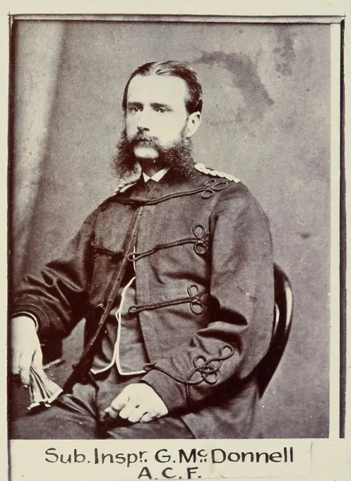Framed Print : McDonnell, Sub-Inspector G, c.1860. Creator: Unknown