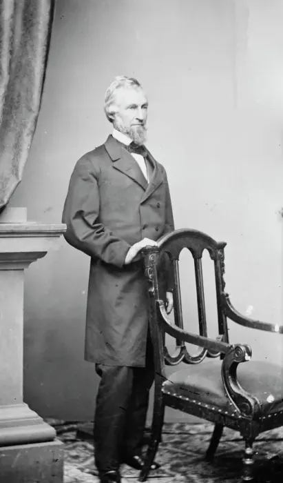 Framed Print : McDougal, between 1855 and 1865. Creator: Unknown Framed Print : McDougal, between 1855 and 1865. Creator: Unknown