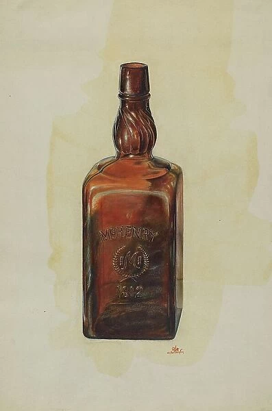 McHenry Bottle, c. 1938. Creator: Ralph Atkinson
