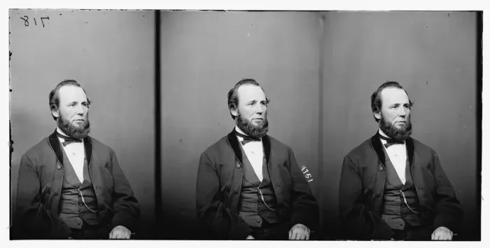Framed Print : McKnight, Hon. R. ca. 1860-1865. Creator: Unknown Framed Print : McKnight, Hon. R. ca. 1860-1865. Creator: Unknown