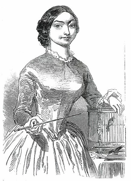 Mdelle. Emilie Vandermeersch, 1850. Creator: Unknown