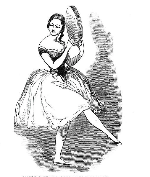 Mdlle. Carlotta Grisi in La Smeralda, 1844. Creator: Unknown