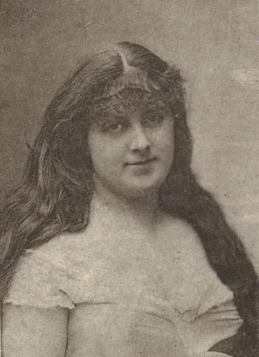 Framed Print : Mdme. Dency, from the Actresses series (N67) promoting Dixie Cigarettes for Allen & Framed Print : Mdme. Dency, from the Actresses series (N67) promoting Dixie Cigarettes for Allen &
