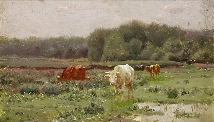 Framed Print : In the Meadow, about 1891. Creator: Henry Rankin Poore Framed Print : In the Meadow, about 1891. Creator: Henry Rankin Poore