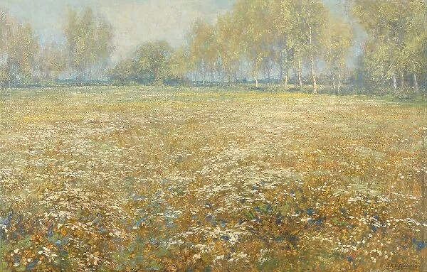 Meadow in Bloom, 1913. Creator: Egbert Schaap