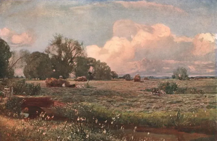 Framed Print : Meadow Sweets, 1893, (c1902). Creator: Unknown Framed Print : Meadow Sweets, 1893, (c1902). Creator: Unknown