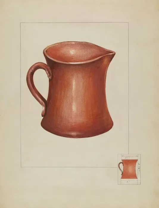 Framed Print : Measure with Handle, 1936. Creator: Anna Aloisi Framed Print : Measure with Handle, 1936. Creator: Anna Aloisi