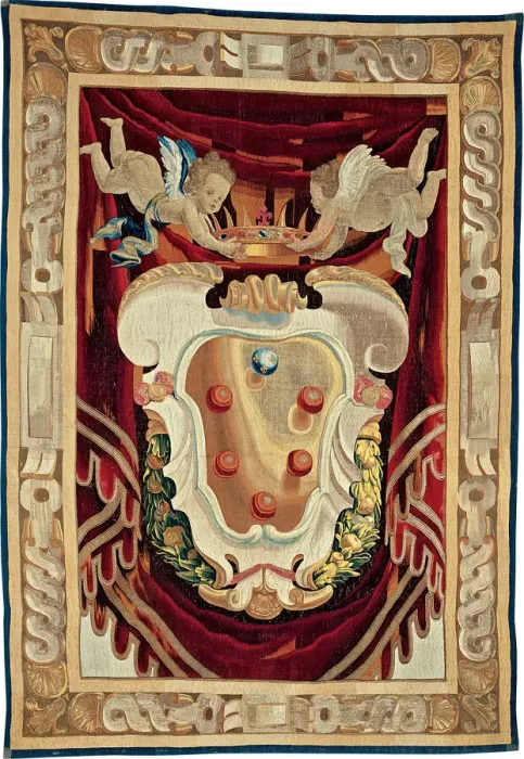 Framed Print : Medici Armorial, Italy, 1643 / 44. Creator: Unknown Framed Print : Medici Armorial, Italy, 1643 / 44. Creator: Unknown