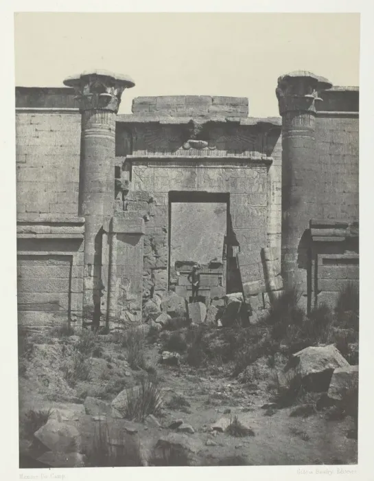 Framed Print : Medinet-Habou, Propylees du Thoutmoseum;Thebes, 1849 / 51, printed 1852 Framed Print : Medinet-Habou, Propylees du Thoutmoseum;Thebes, 1849 / 51, printed 1852