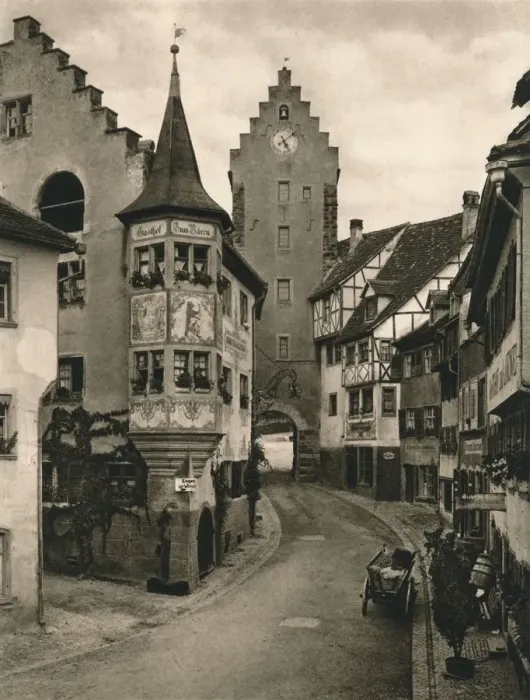 Framed Print : Meersburg (Bodensee). Obertor, 1931. Artist: Kurt Hielscher Framed Print : Meersburg (Bodensee). Obertor, 1931. Artist: Kurt Hielscher