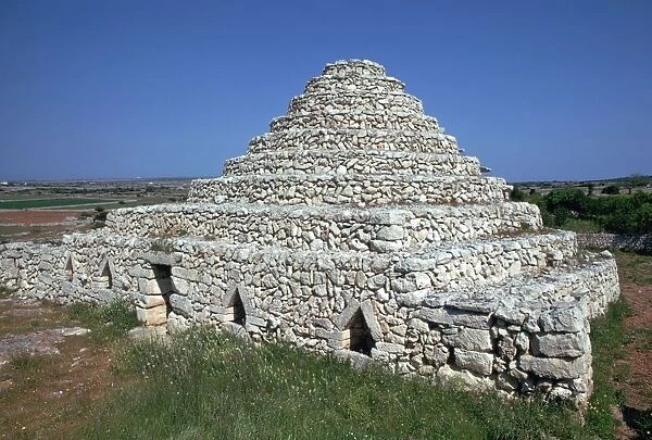 Megalithic structure near Ses Arentes